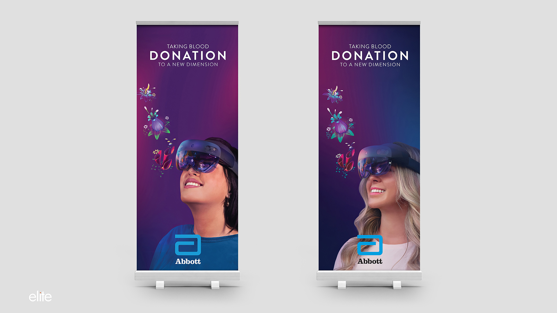 Asia and Europe Banners